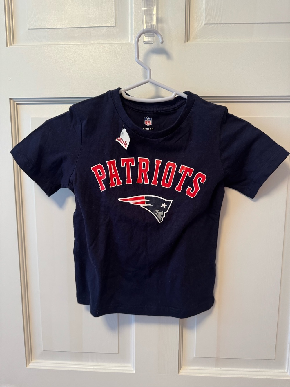 NFL New England Patriots Kids Navy and Red Tee